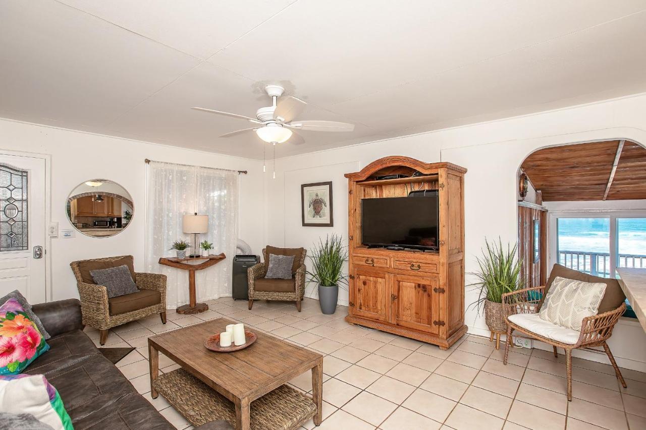 Hawaii Oceanfront Beach House Paradise On The Beach Family Activities Haleiwa Zewnętrze zdjęcie